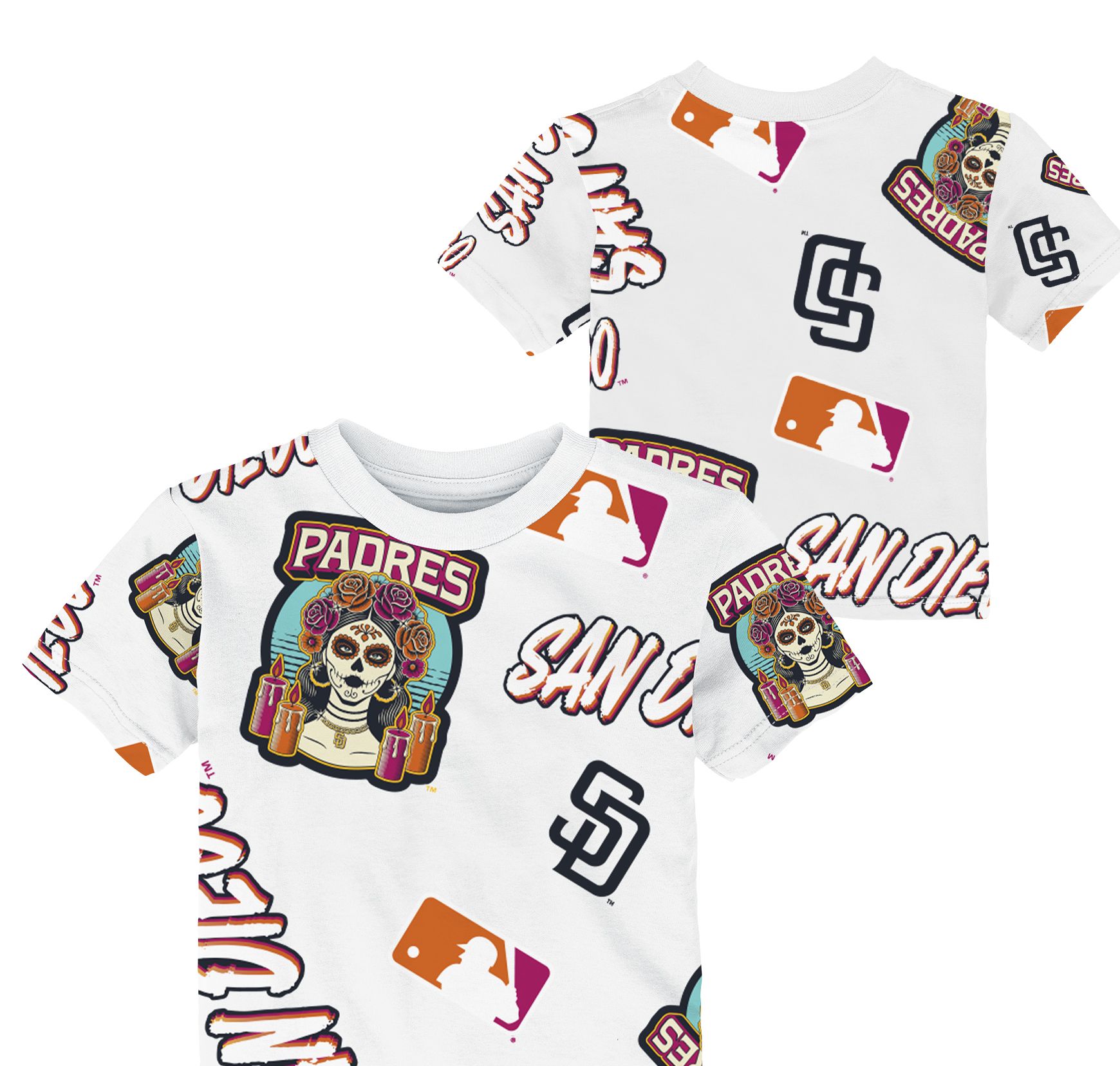 MLB Team Apparel Toddler San Diego Padres 2026 City Connect Game Day T-Shirt