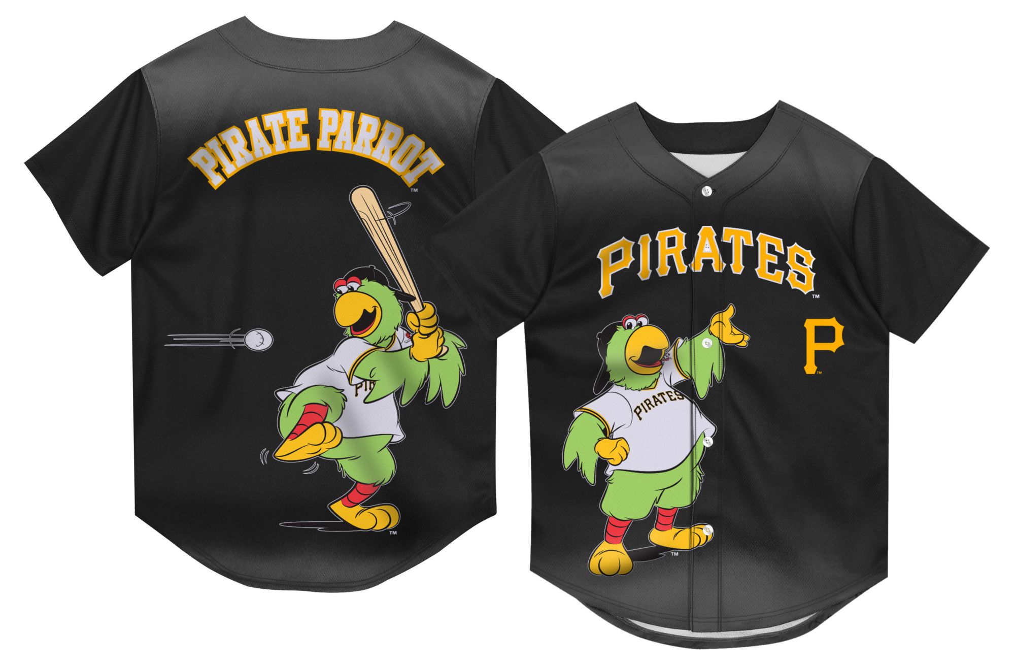 MLB Team Apparel Toddler Pittsburgh Pirates Mascot Jersey