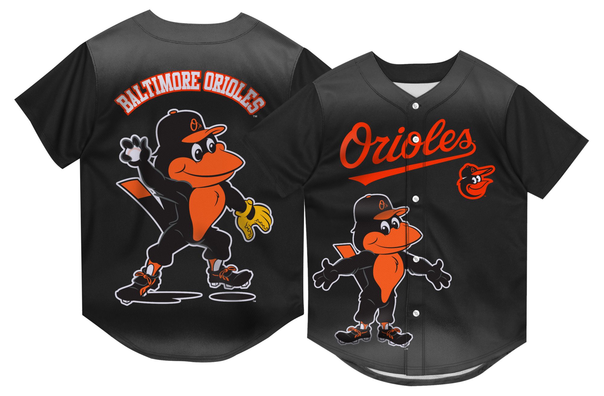MLB Team Apparel Toddler Baltimore Orioles Mascot Jersey