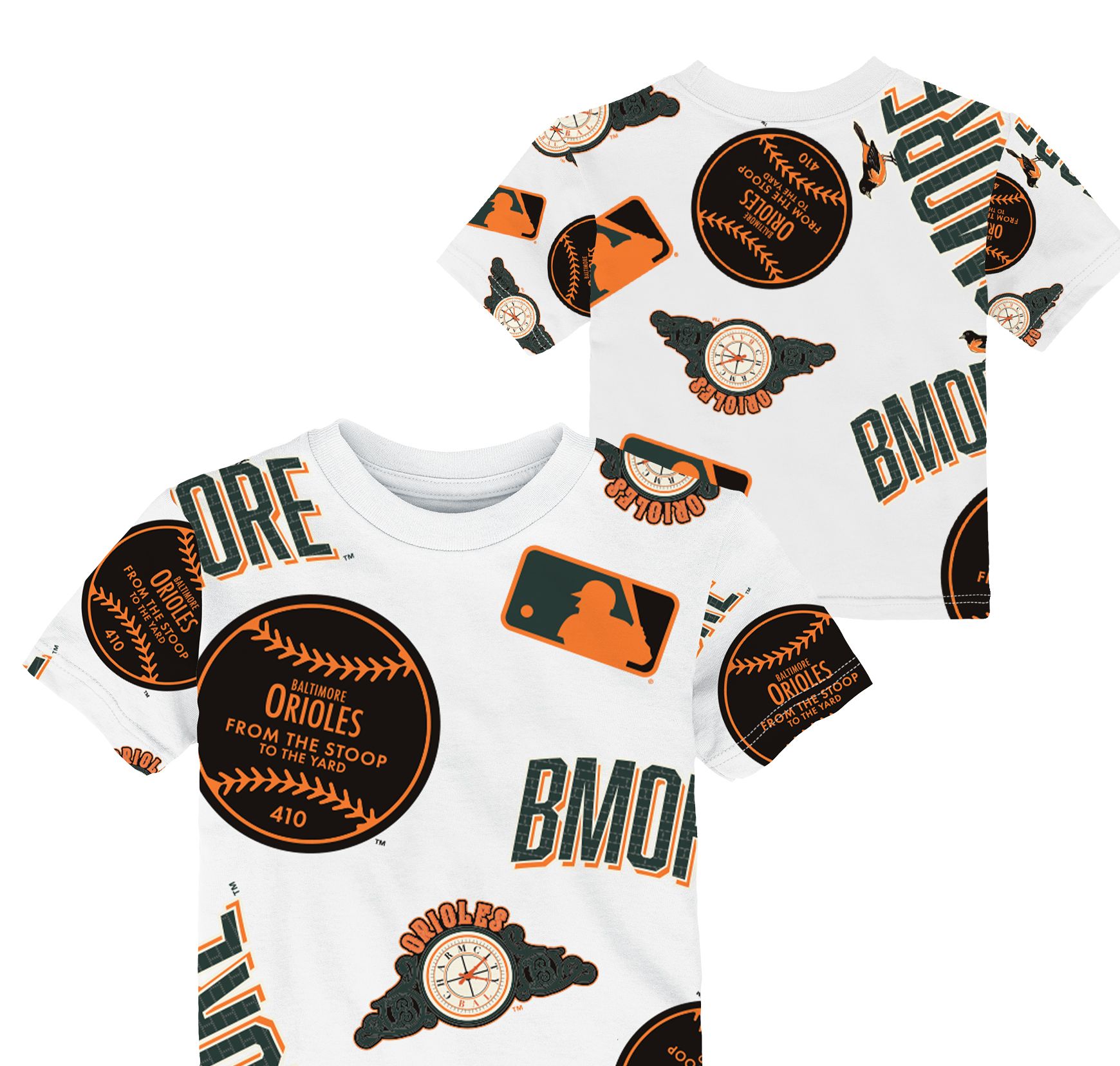 MLB Team Apparel Toddler Baltimore Orioles 2026 City Connect Game Day T-Shirt