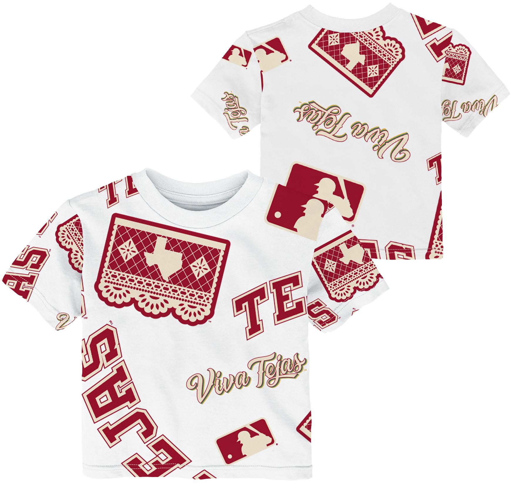 MLB Team Apparel Toddler Texas Rangers 2026 City Connect Game Day T-Shirt
