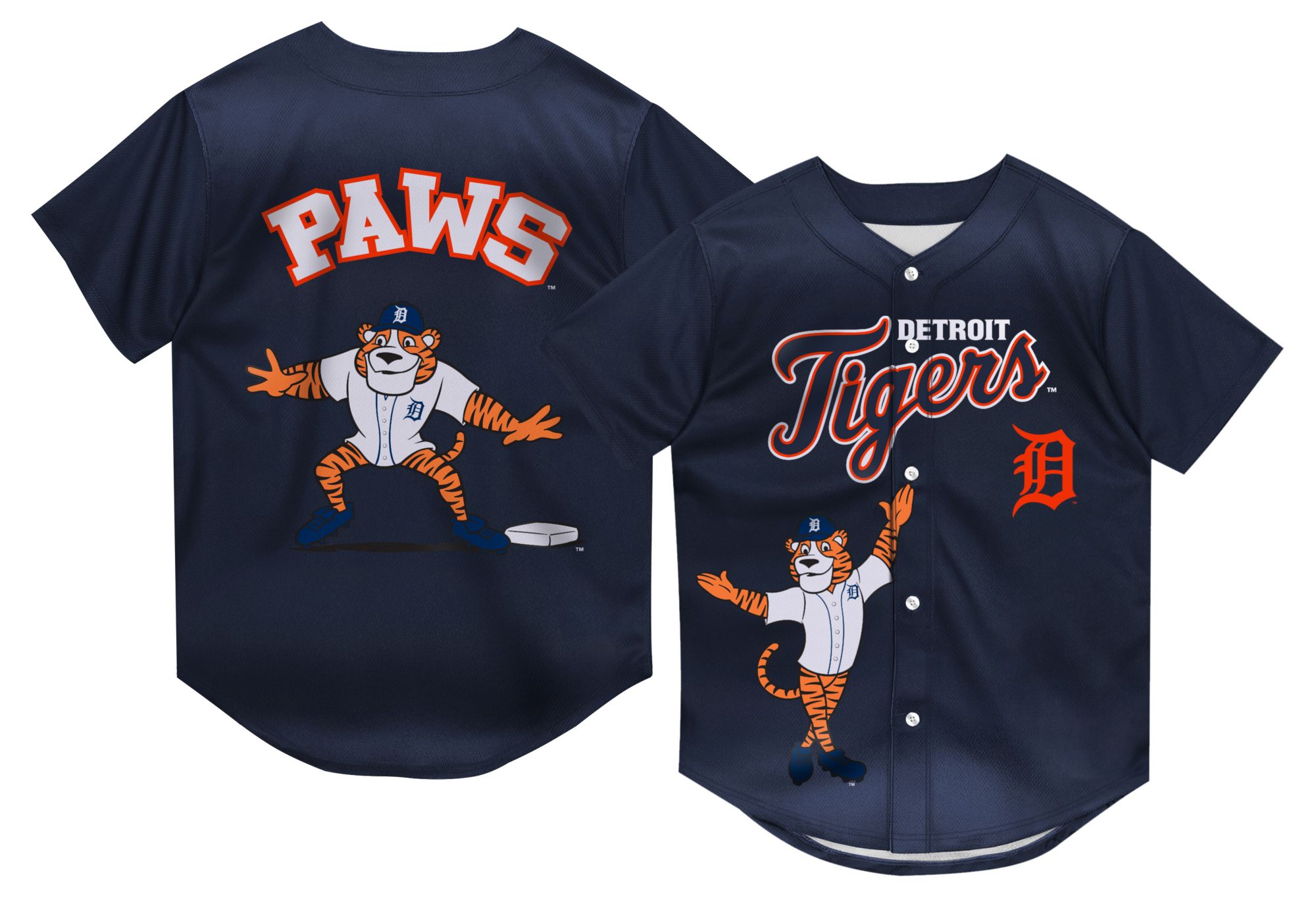 MLB Team Apparel Toddler Detroit Tigers Mascot Jersey