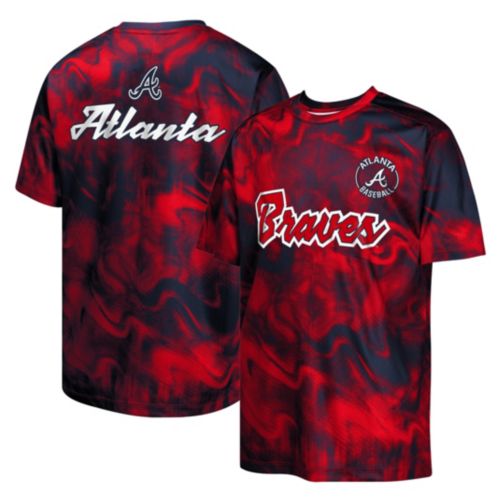 Nike Youth Atlanta Braves Austin Riley #27 Red Limited