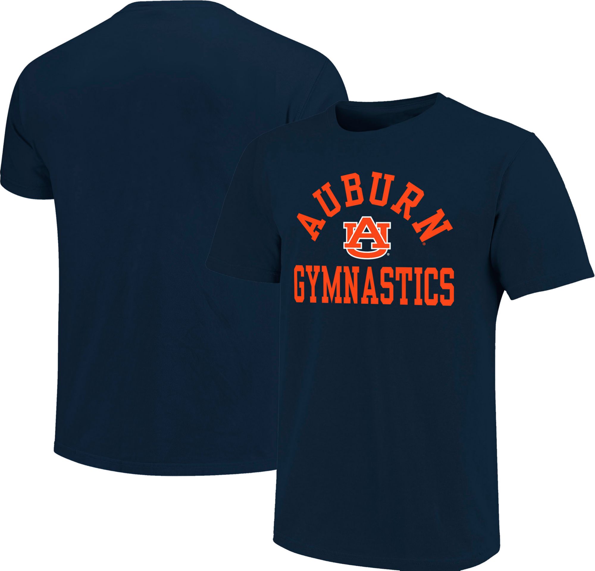 Image One Adult Auburn Tigers Arch Gymnastics Navy T-Shirt