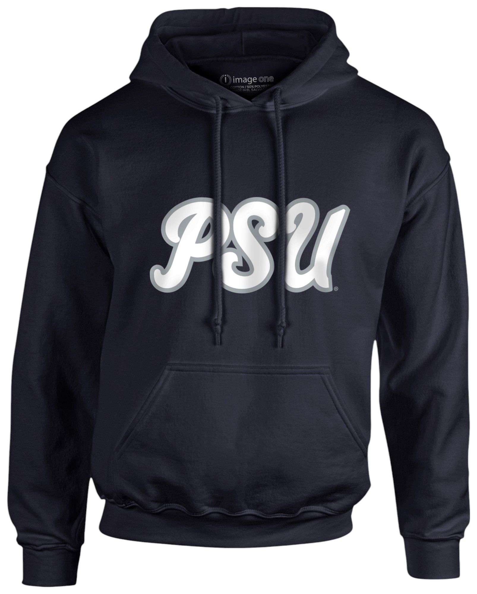 Image One Men's Penn State Nittany Lions Navy Script Initial Pullover Hoodie