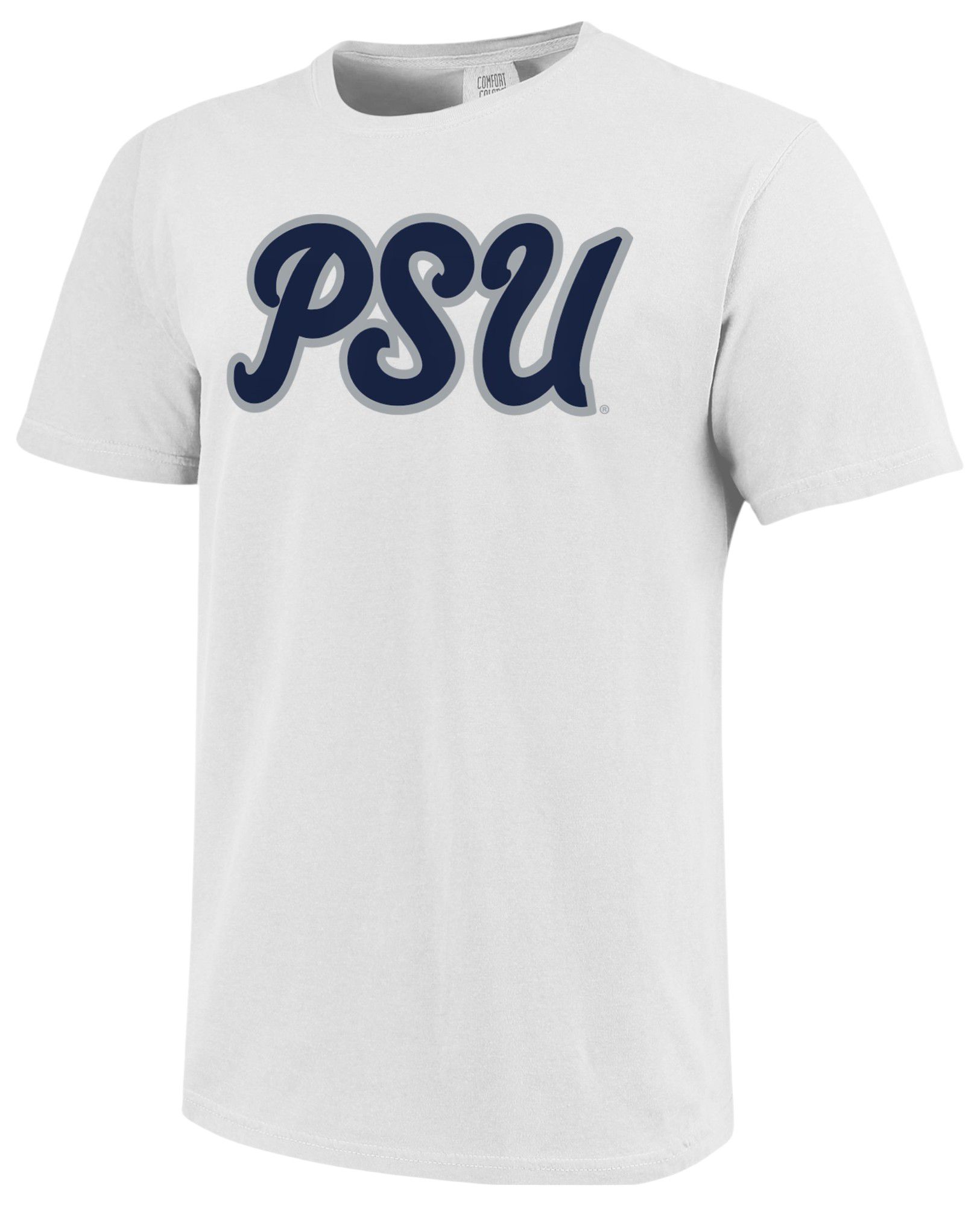 Image One Men's Penn State Nittany Lions White Script Initial T-Shirt