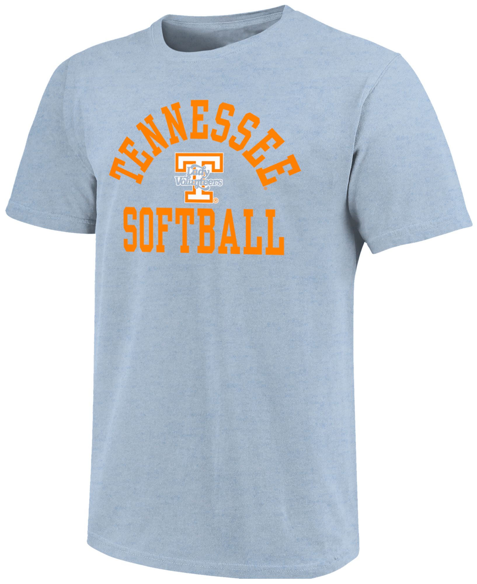 Image One Men's Tennessee Volunteers Light Blue Softball T-Shirt