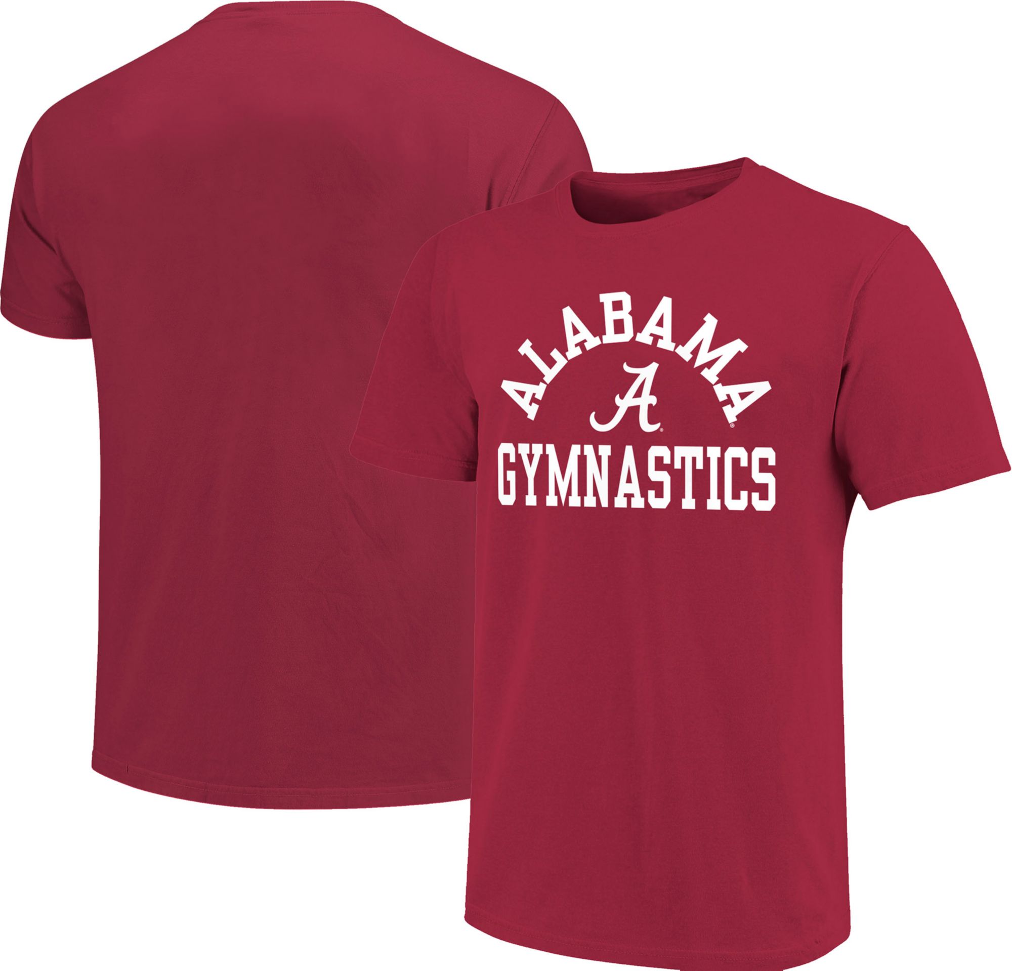 Image One Youth Alabama Crimson Tide Arch Gymnastics Crimson T-Shirt