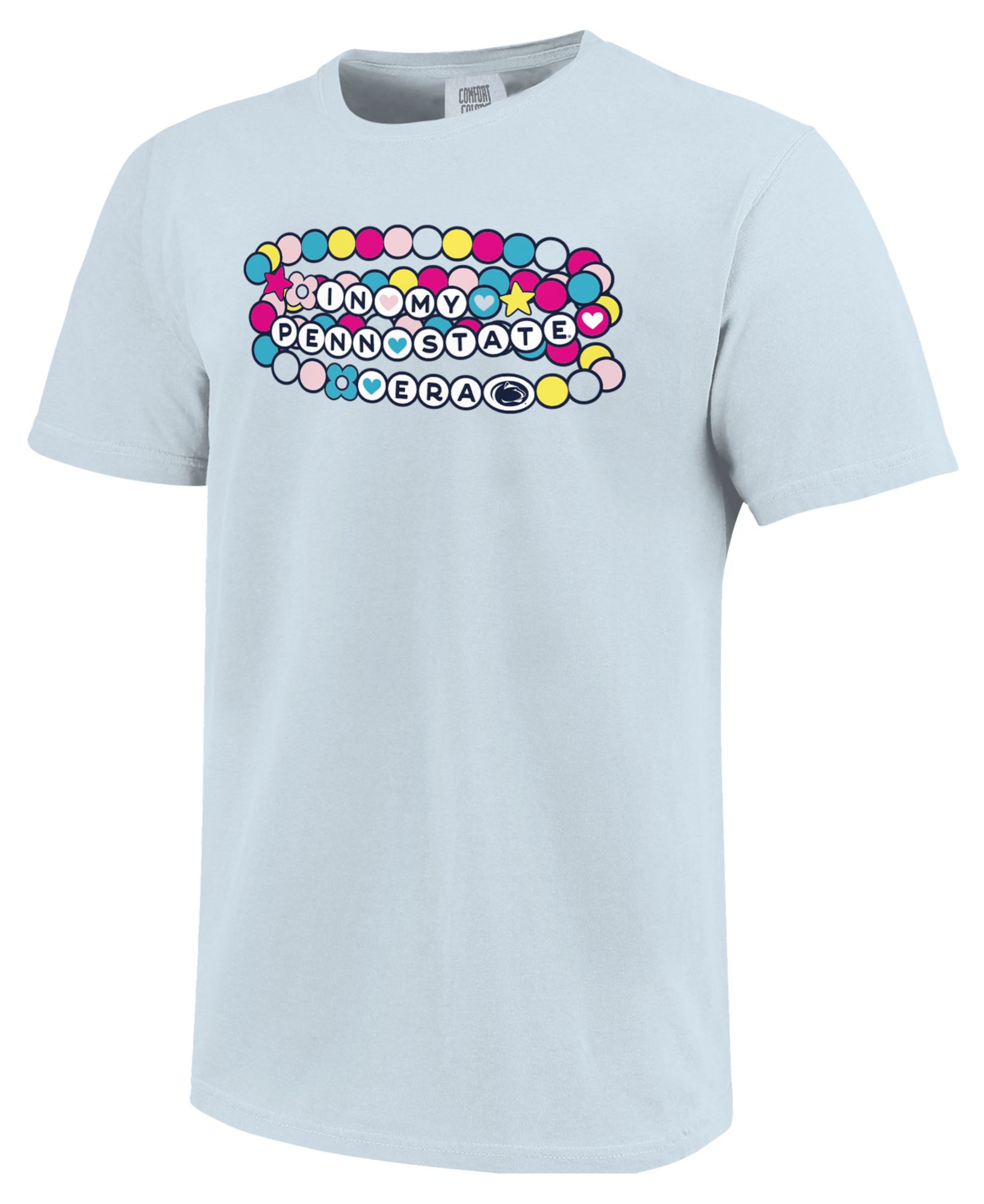 Image One Youth Penn State Nittany Lions Chambray Bracelet Stack T-Shirt