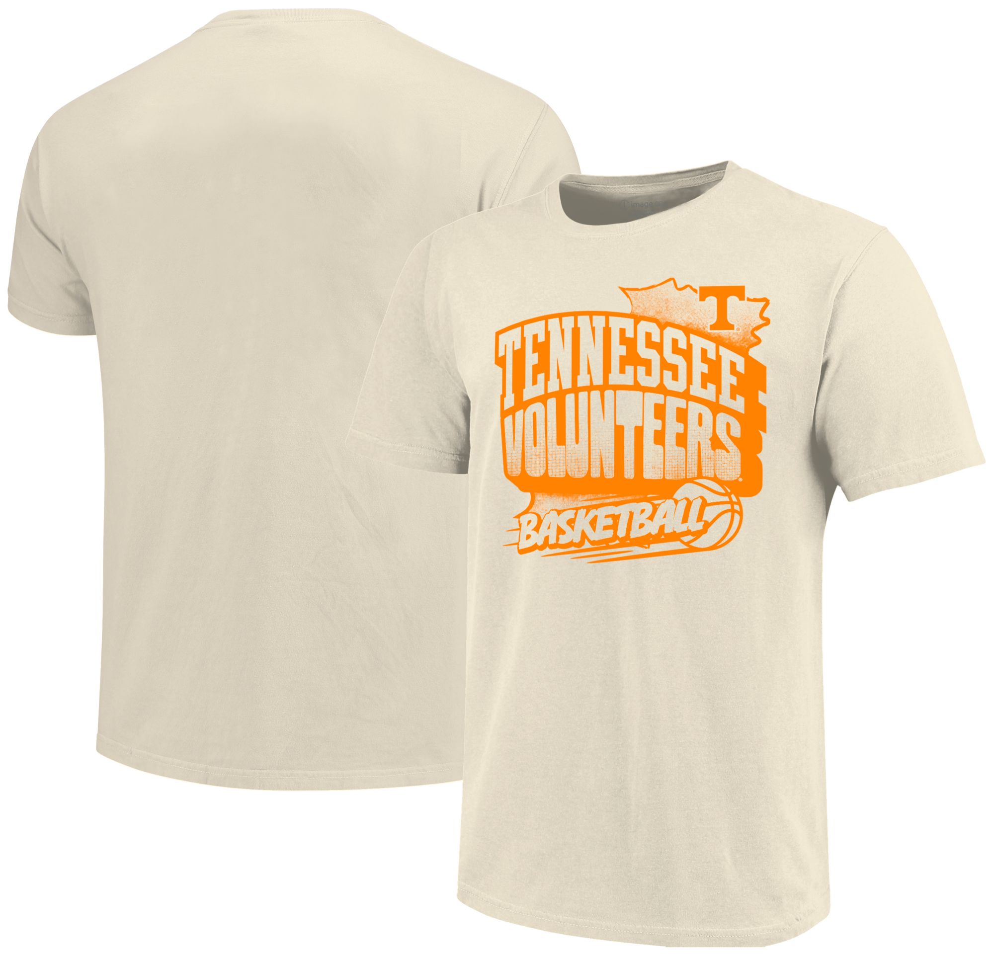 Image One Youth Tennessee Volunteers Natural Action Comics Basket T-Shirt