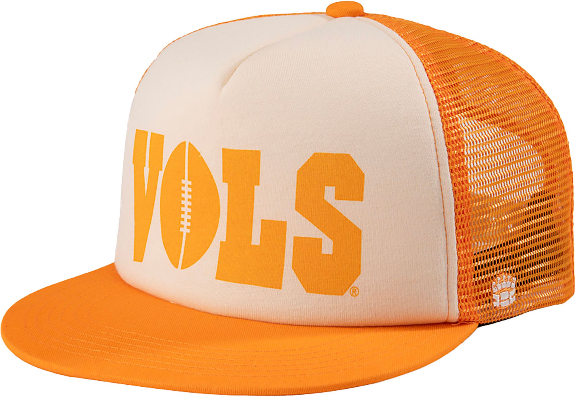 Homefield Adult Tennessee Volunteers White/Orange Adjustable Trucker Hat