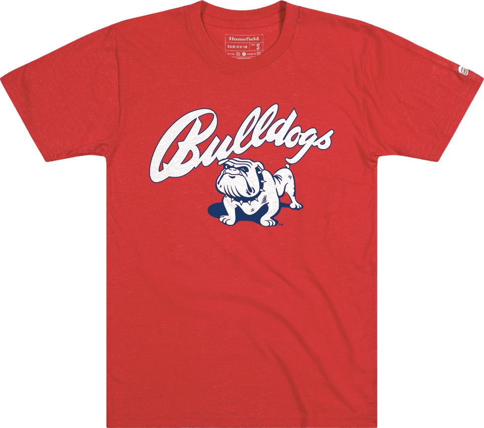 Homefield Men's Fresno State Bulldogs Red Retro T-Shirt