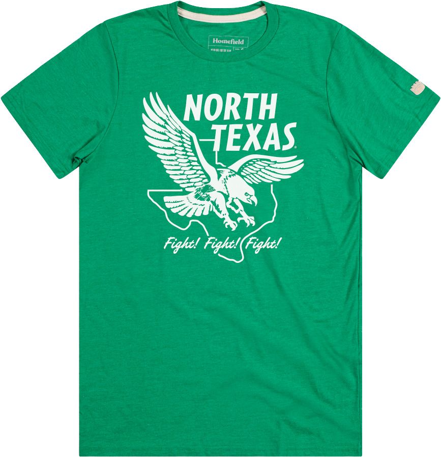 Homefield Men's North Texas Mean Green Green Eagle T-Shirt