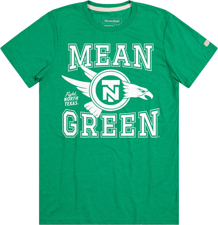 Homefield Men's North Texas Mean Green Green Eagle T-Shirt