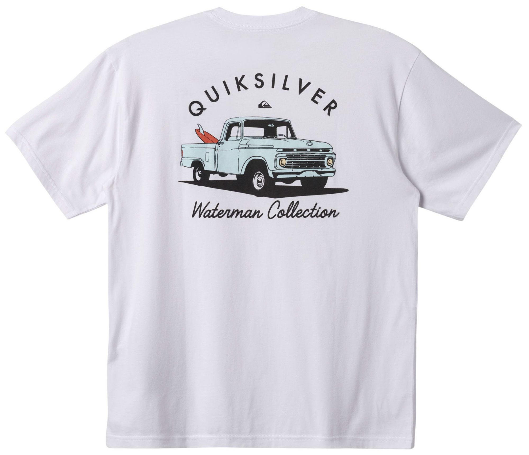 Quiksilver Men's Waterman Four Wheeler Screen T-Shirt