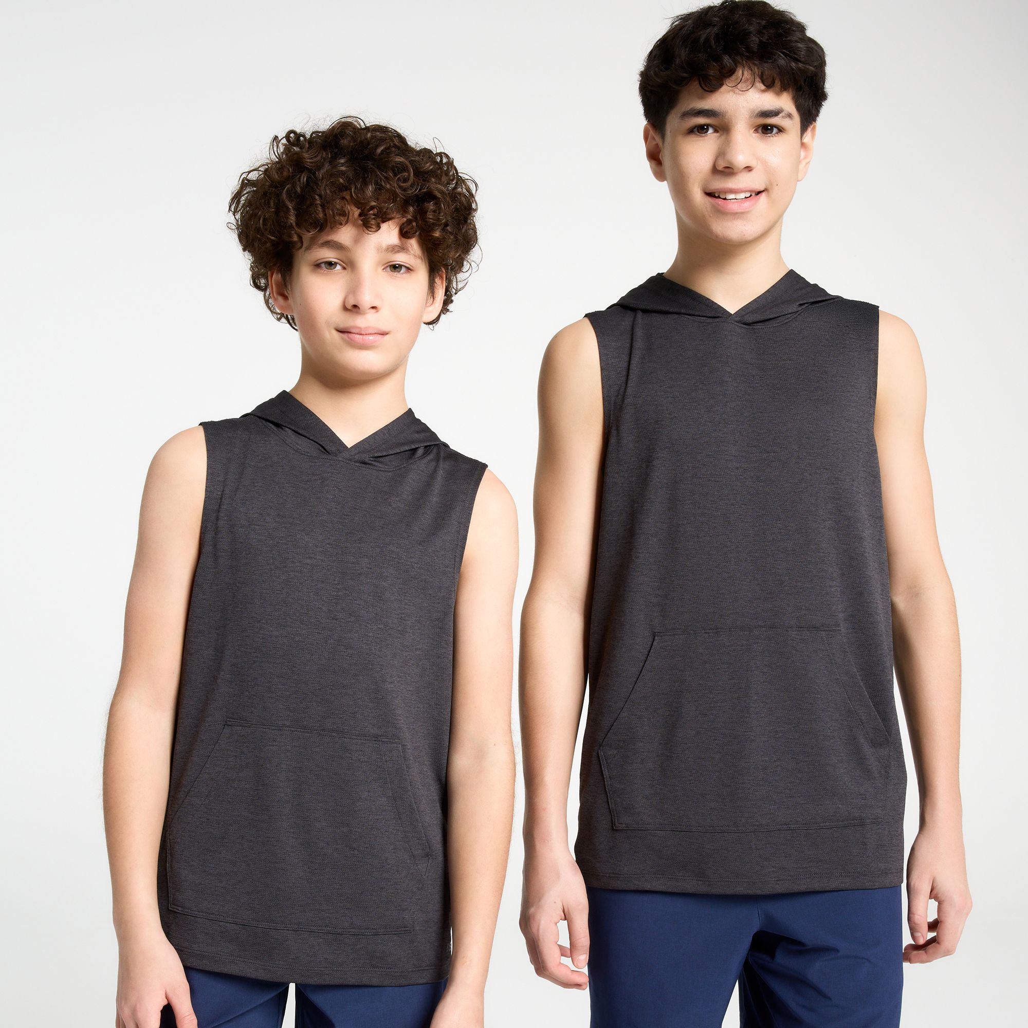 DSG Boys' Sleeveless Movement Hoodie