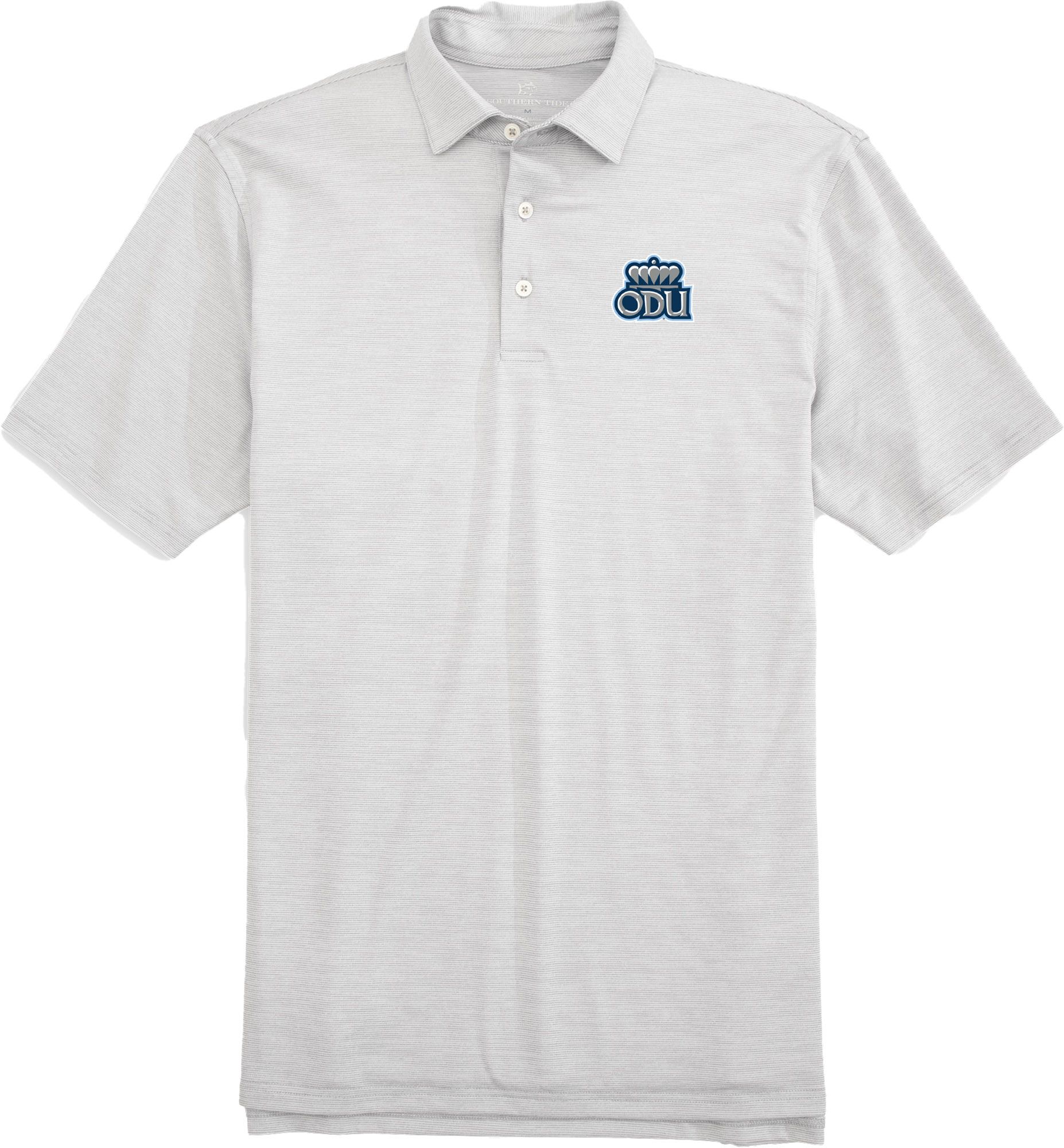Southern Tide Men's Old Dominion Monarchs Grey Driver Spacedye Polo