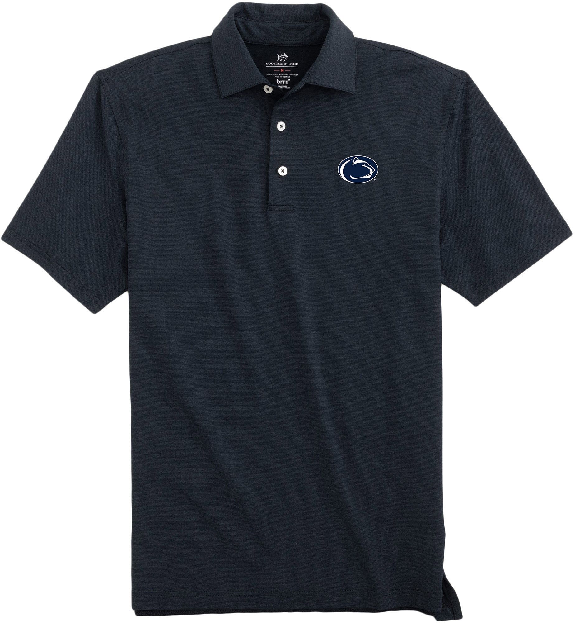Southern Tide Men's Penn State Nittany Lions Black brrr°-eeze Performance Polo