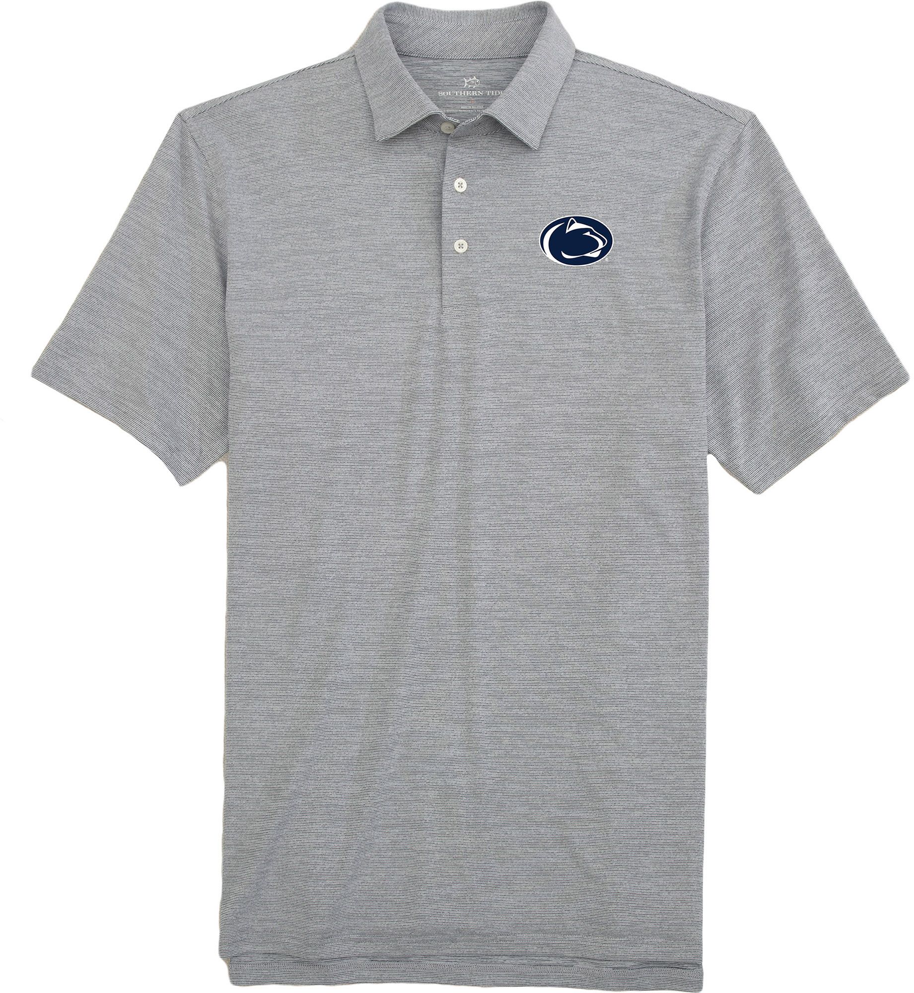 Southern Tide Men's Penn State Nittany Lions Navy Spacedye Polo