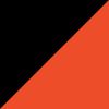 Black/Orange