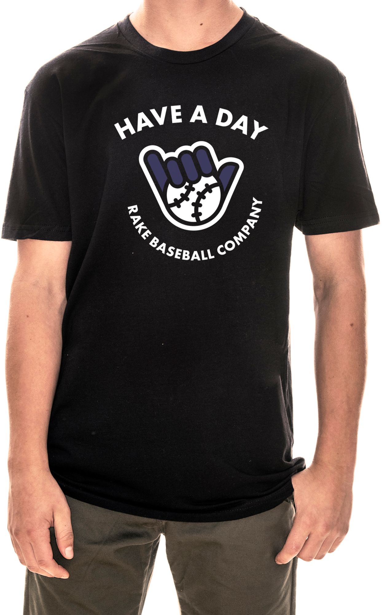 Rake Baseball Youth Have A Day Tee