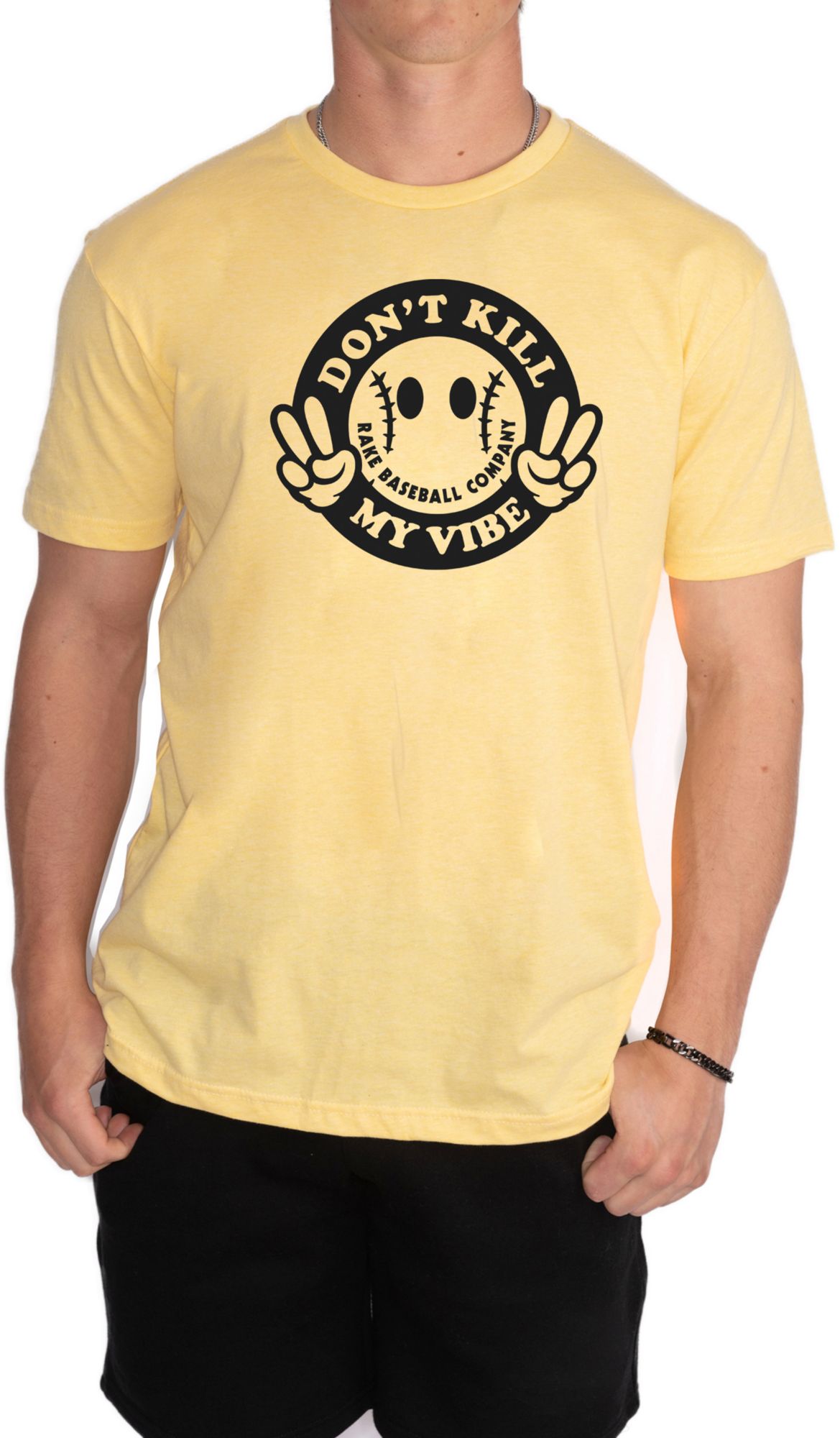 Rake Baseball Adult Dont Kill My Vide Tee