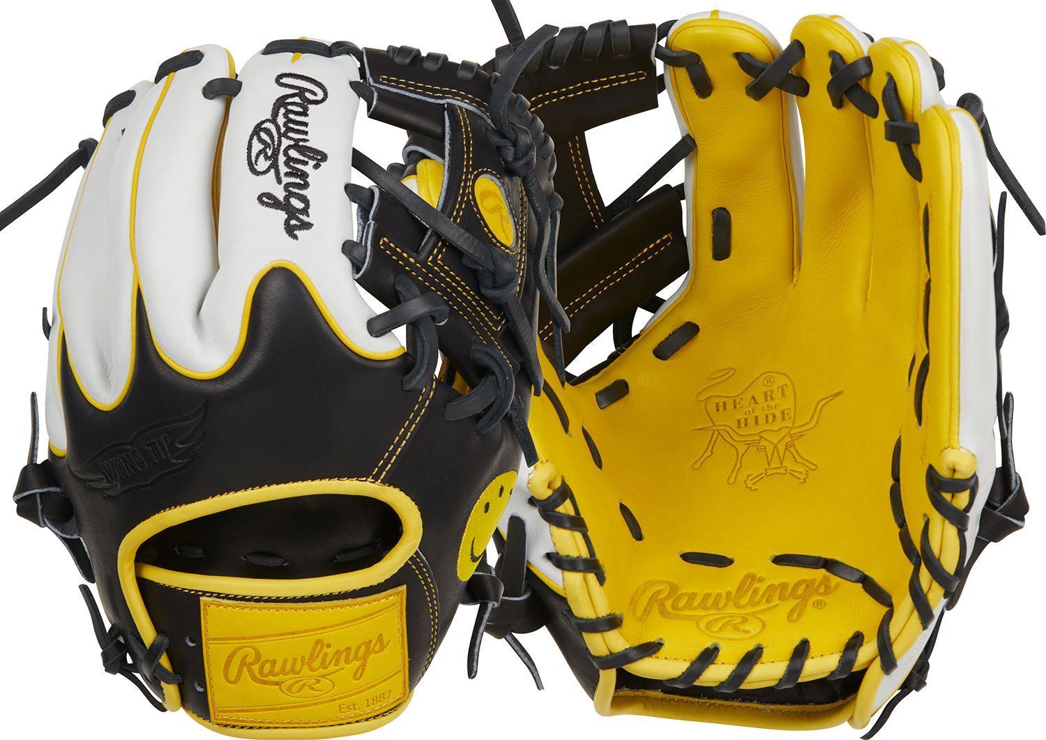 Rawlings 11.5" Omaha Smiley Heart of the Hide Series Glove