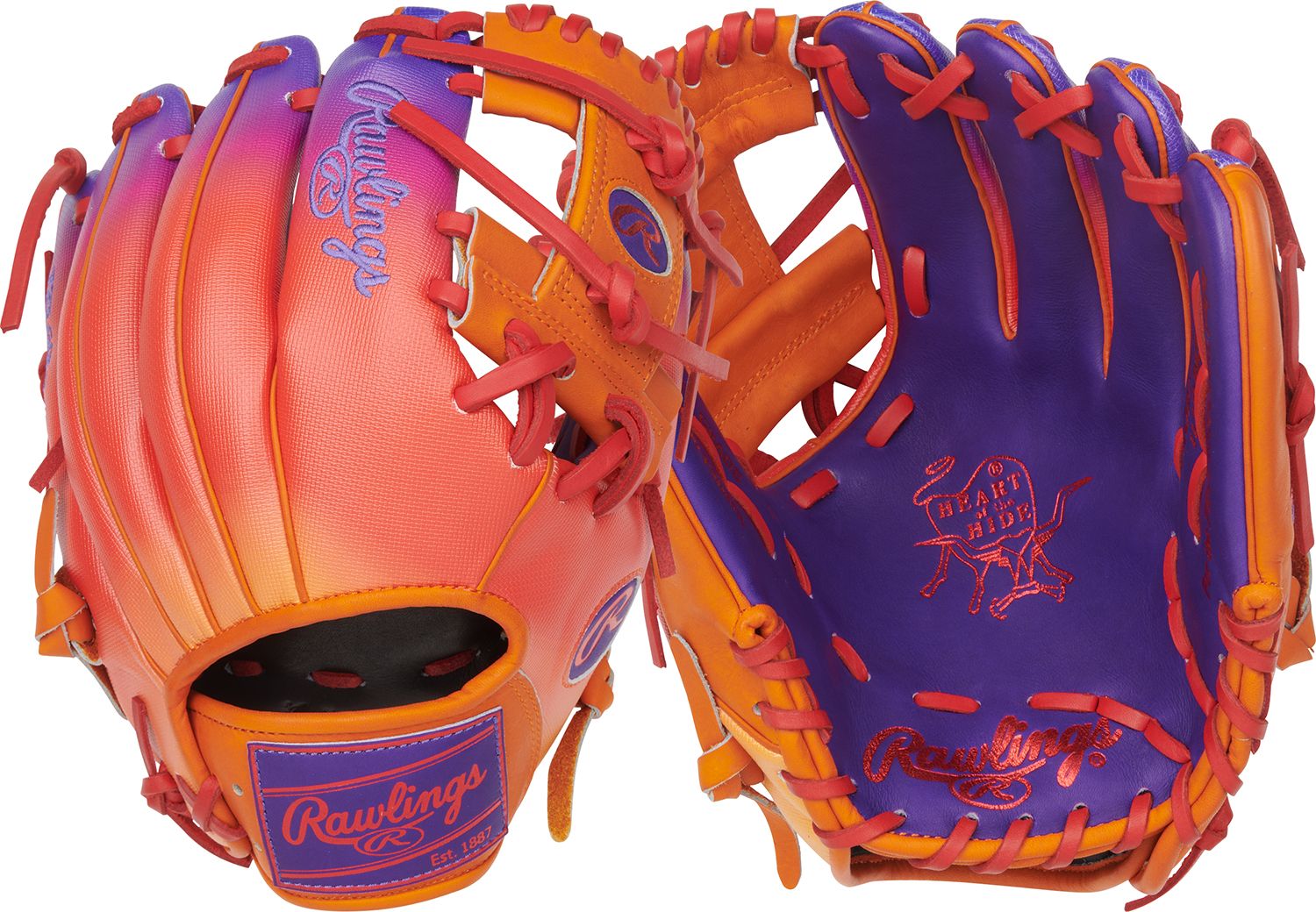 Rawlings 11.5" Heart of the Hide Funburst Series Glove