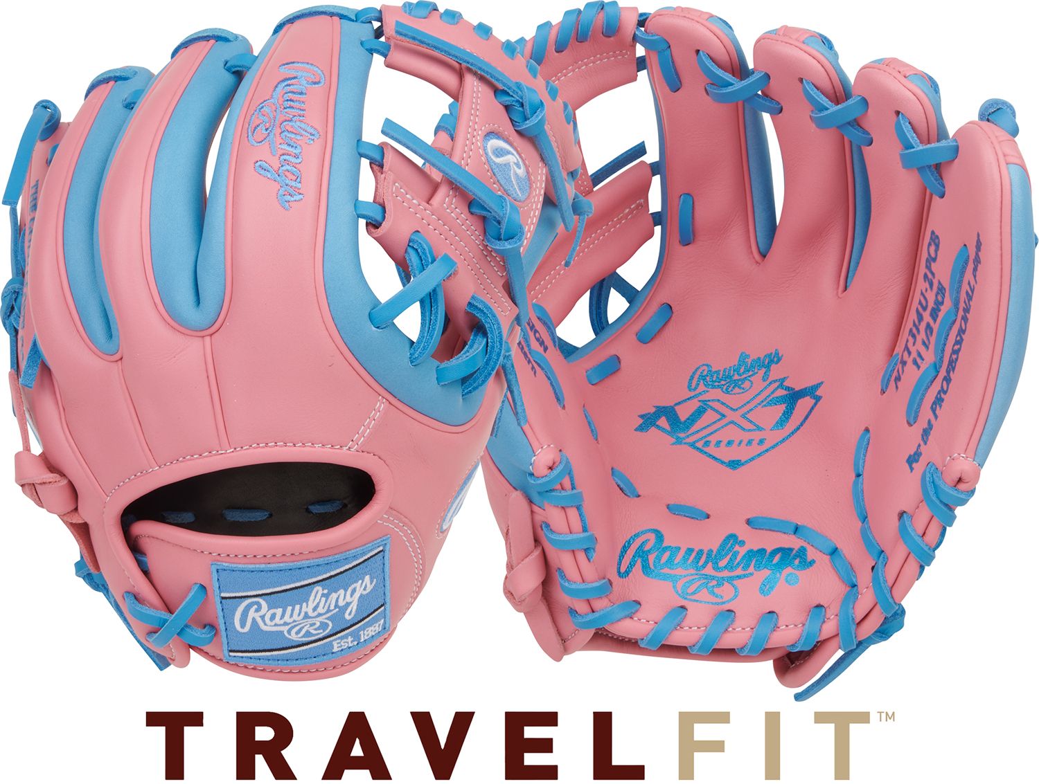 Pink/Columbia Blue