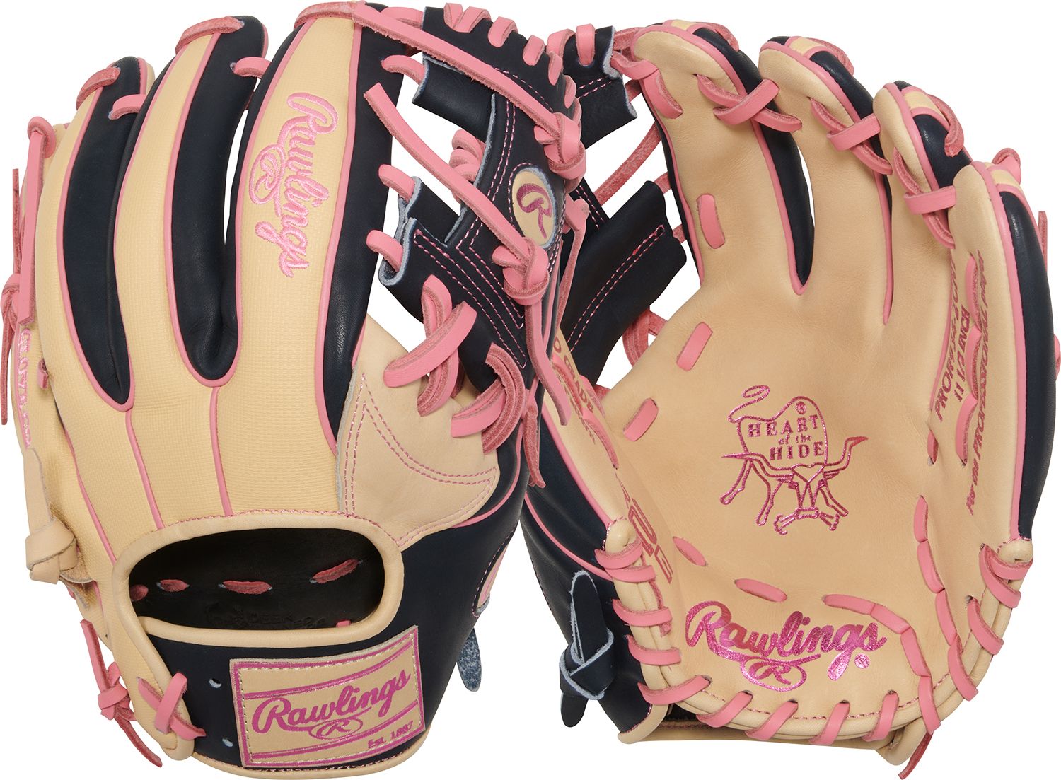 Blonde/Navy/Pink