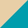 Camel/Teal