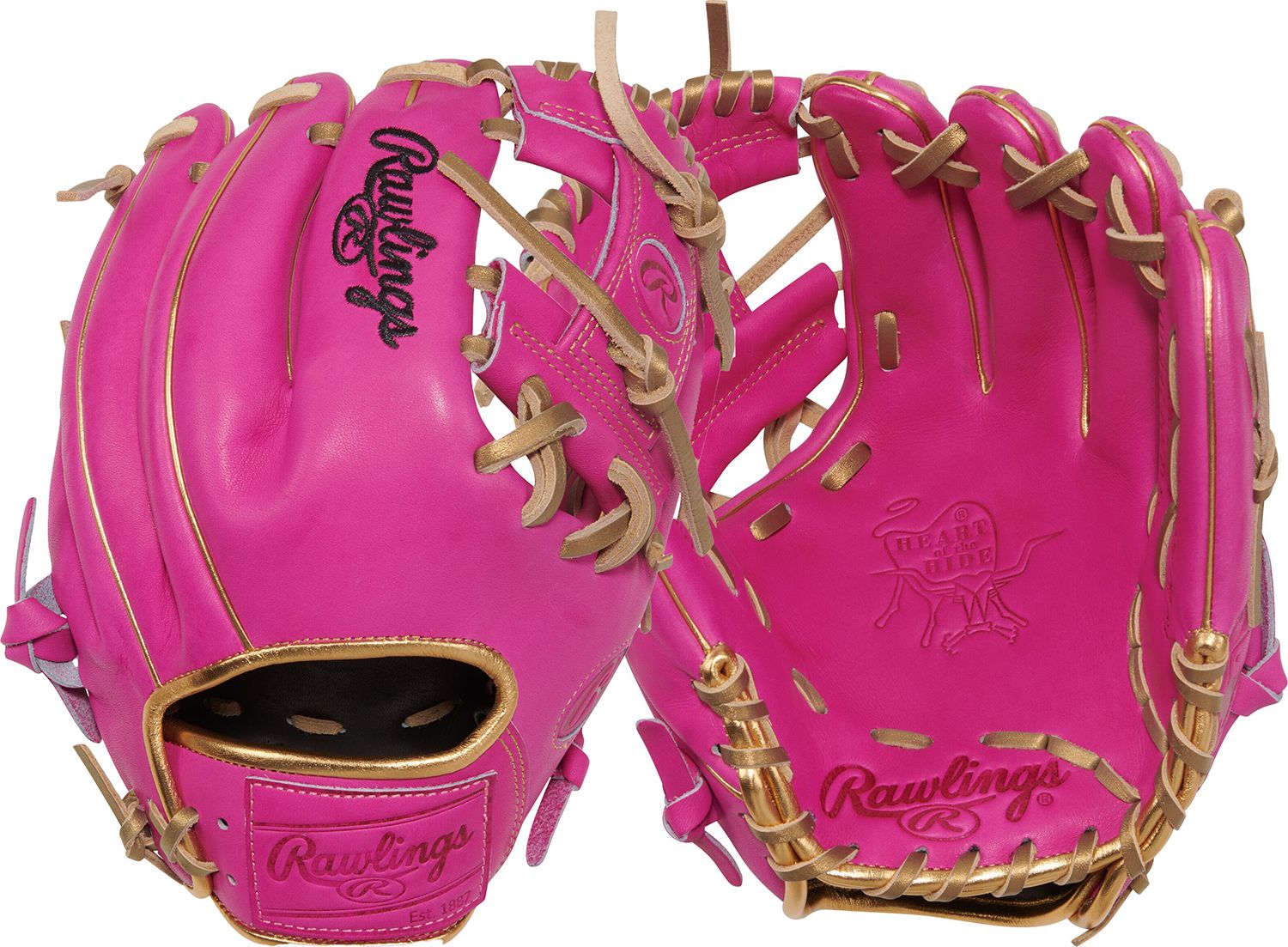 Hot Pink/Gold