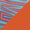 Mint/Purple/Orange