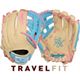 Tan/Blue/Pink