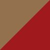 Red On Black/Clear Gradient Brown