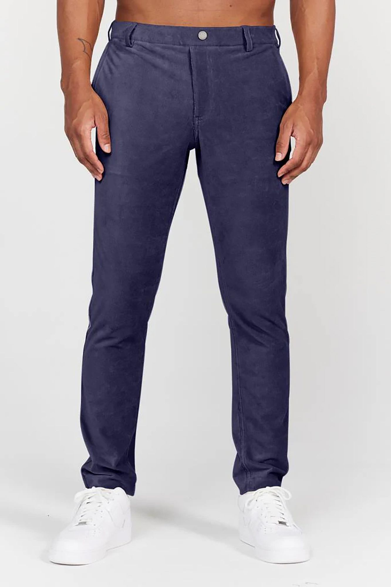 REDVANLY Men's Collins Pull-On Corduroy Golf Pant