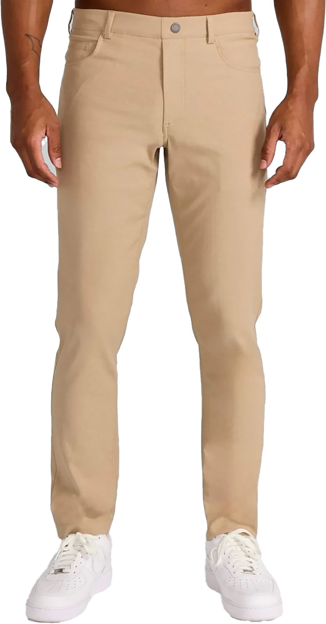 REDVANLY Men's 32” Calvin Pull-On Chino Golf Pant