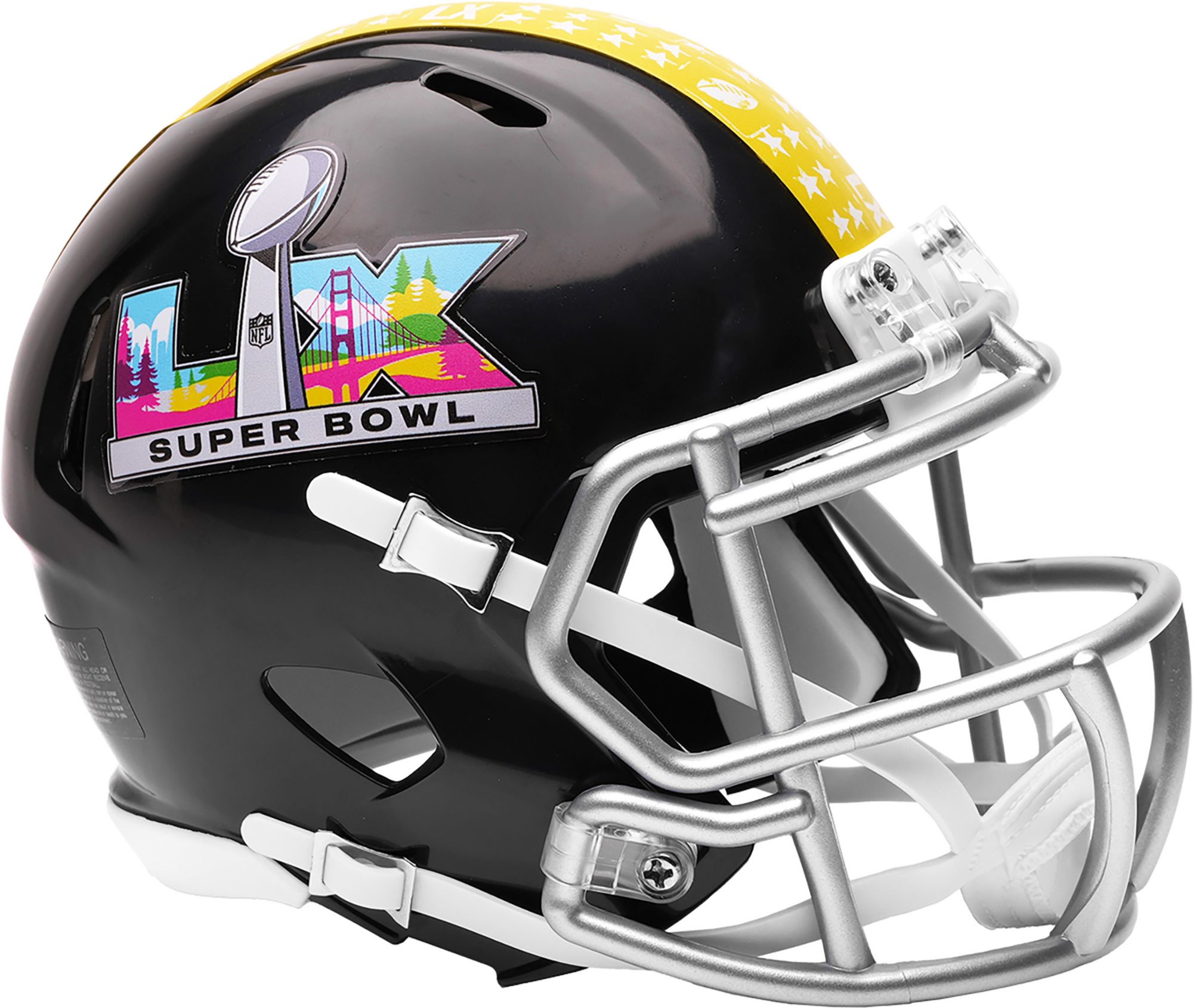 Riddell 2025-26 Super Bowl LX Speed Mini Helmet