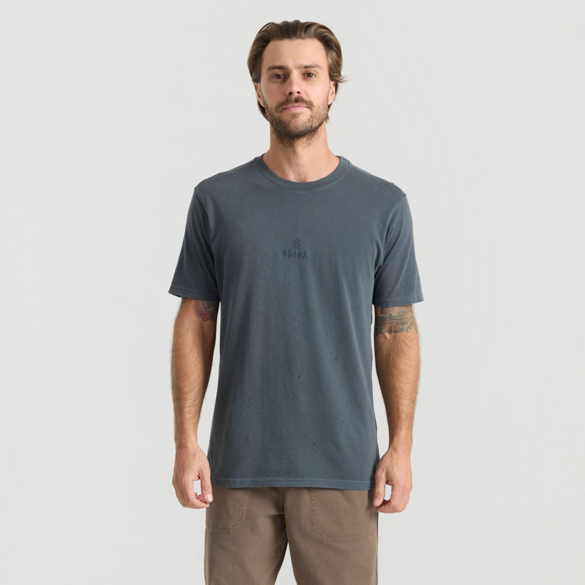 Roark Men's Safecamp Embroidery Short Sleeve T-Shirt