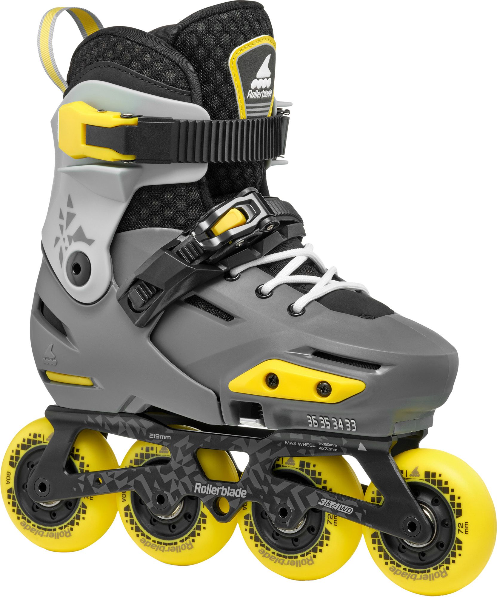 Charcoal/Yellow