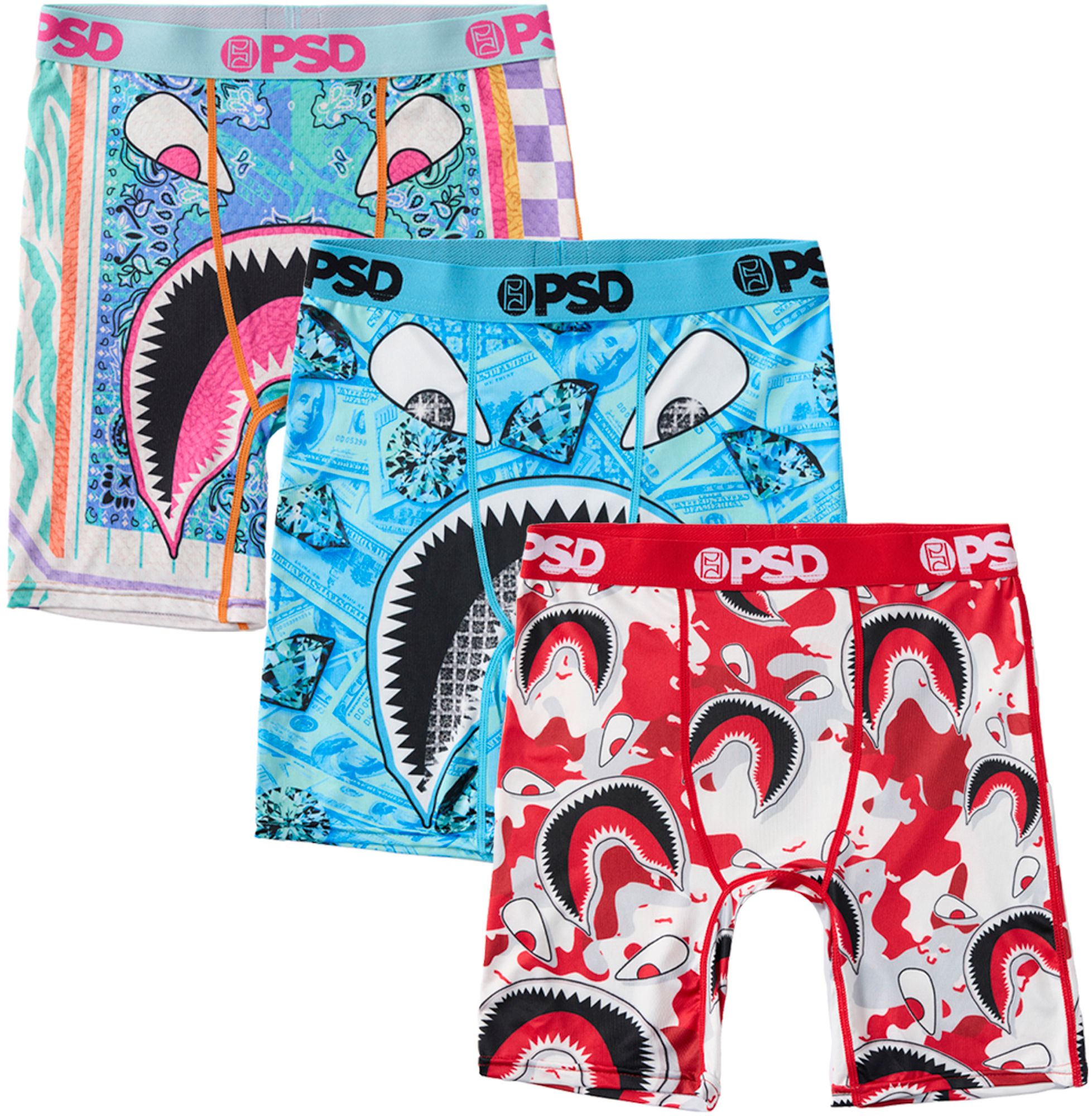PSD Underwear Boys Warface Chaos Boxer Briefs - 3 Pack