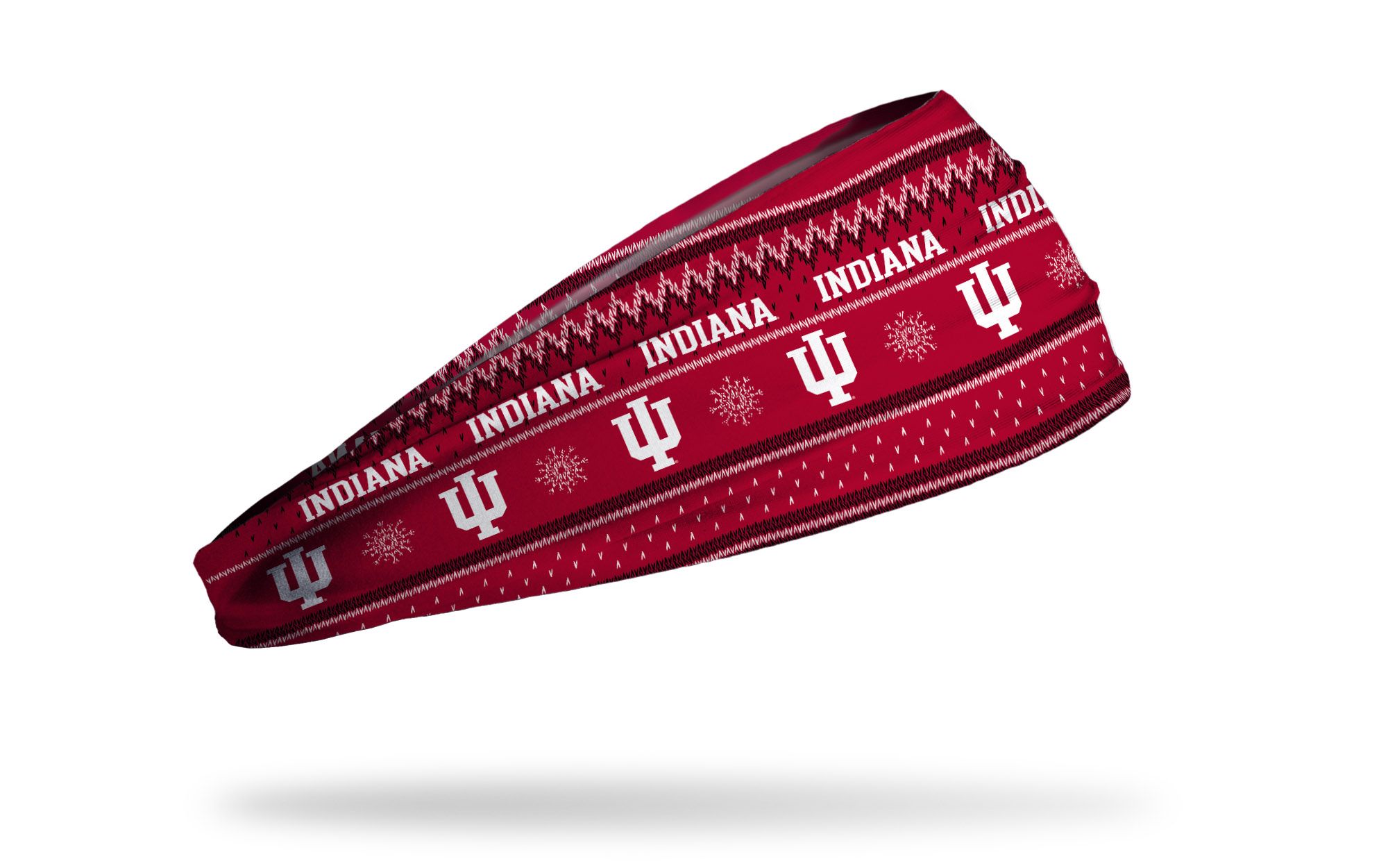 JUNK Brands Adult Indiana Hoosiers Crimson Big Bang Lite Headband