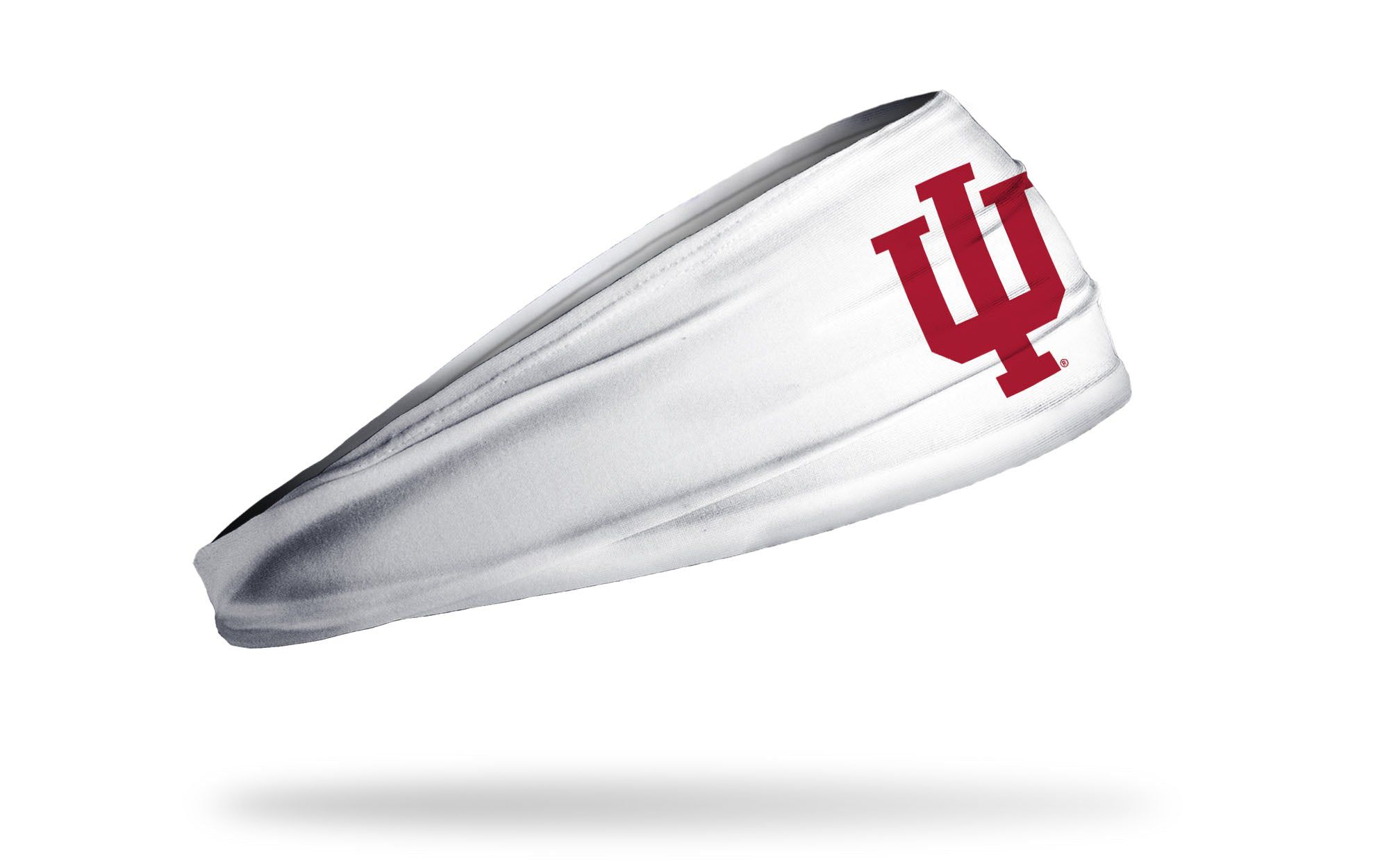 JUNK Brands Adult Indiana Hoosiers White Big Bang Lite Headband