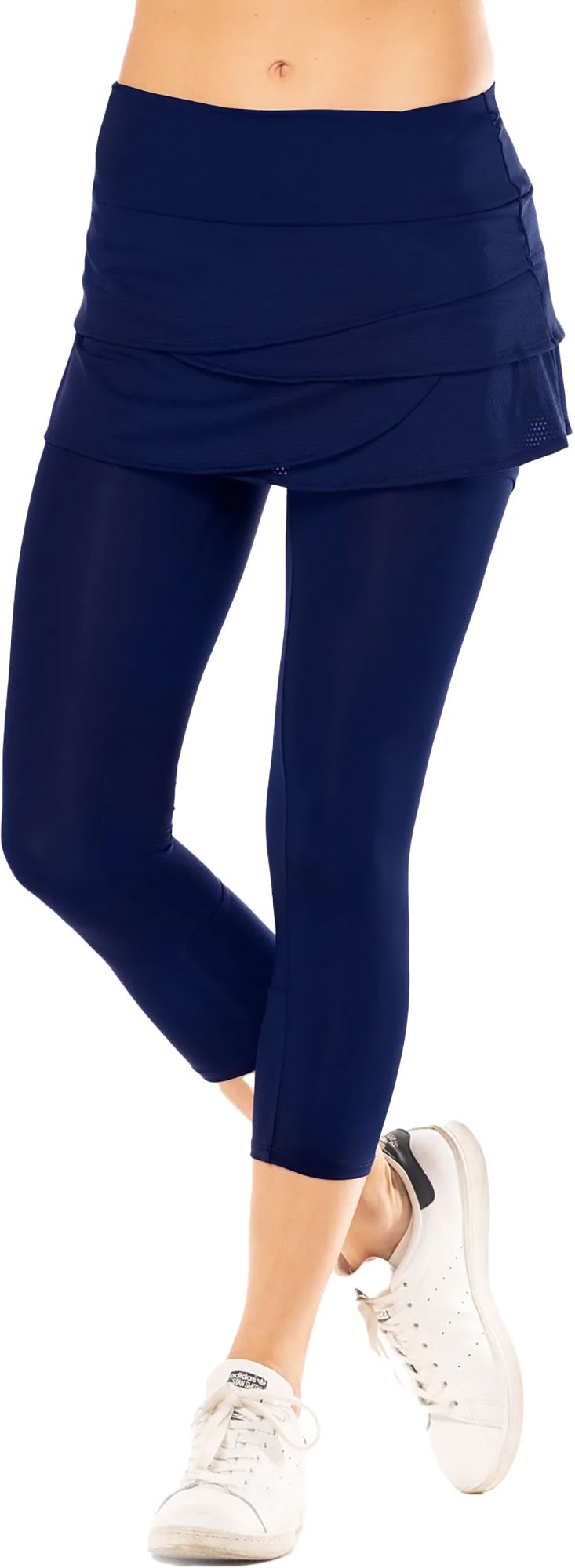 Lucky In Love Women's Scallop Tennis Capri Pant