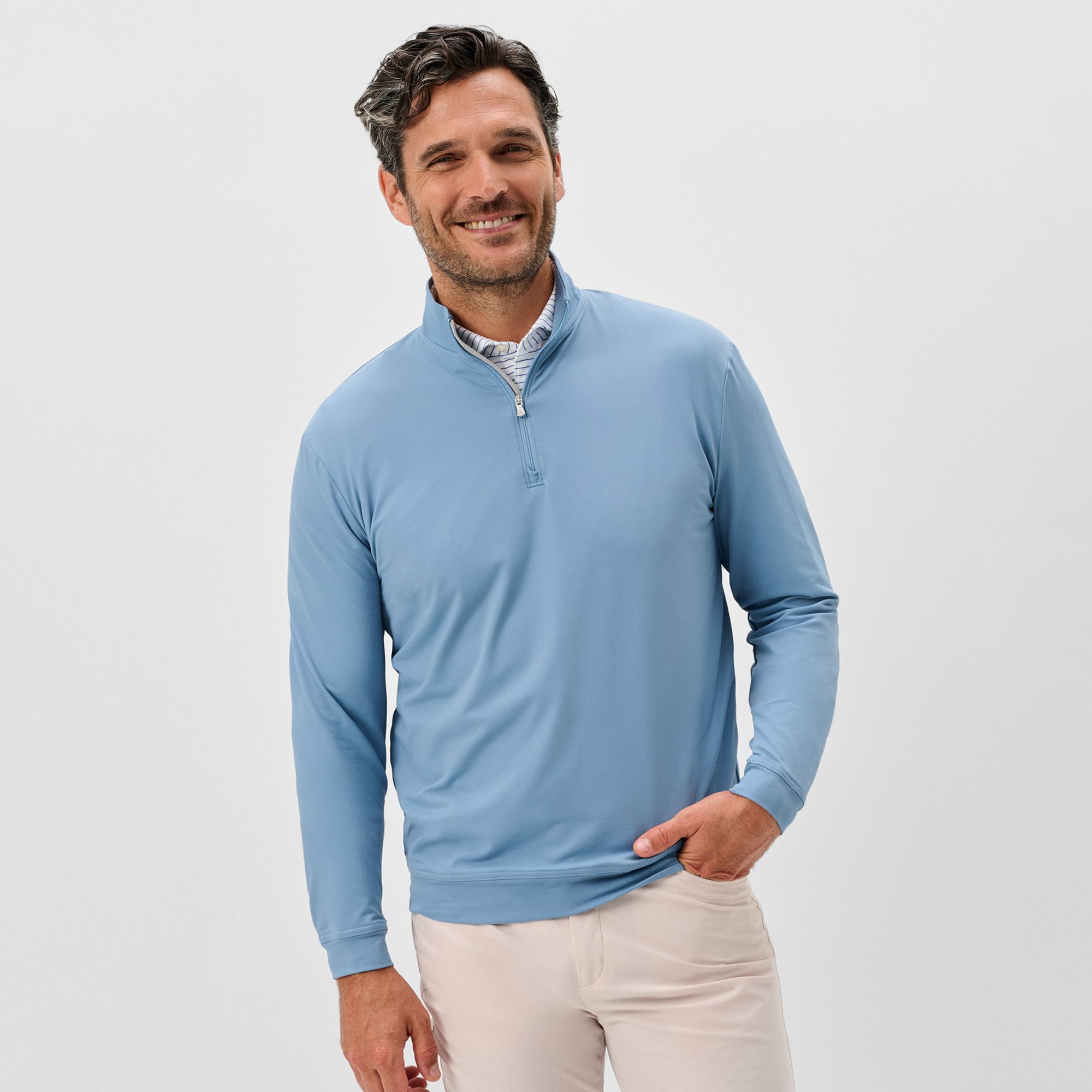 Johnnie-O Men's Motion Performance Golf 1/4 Zip
