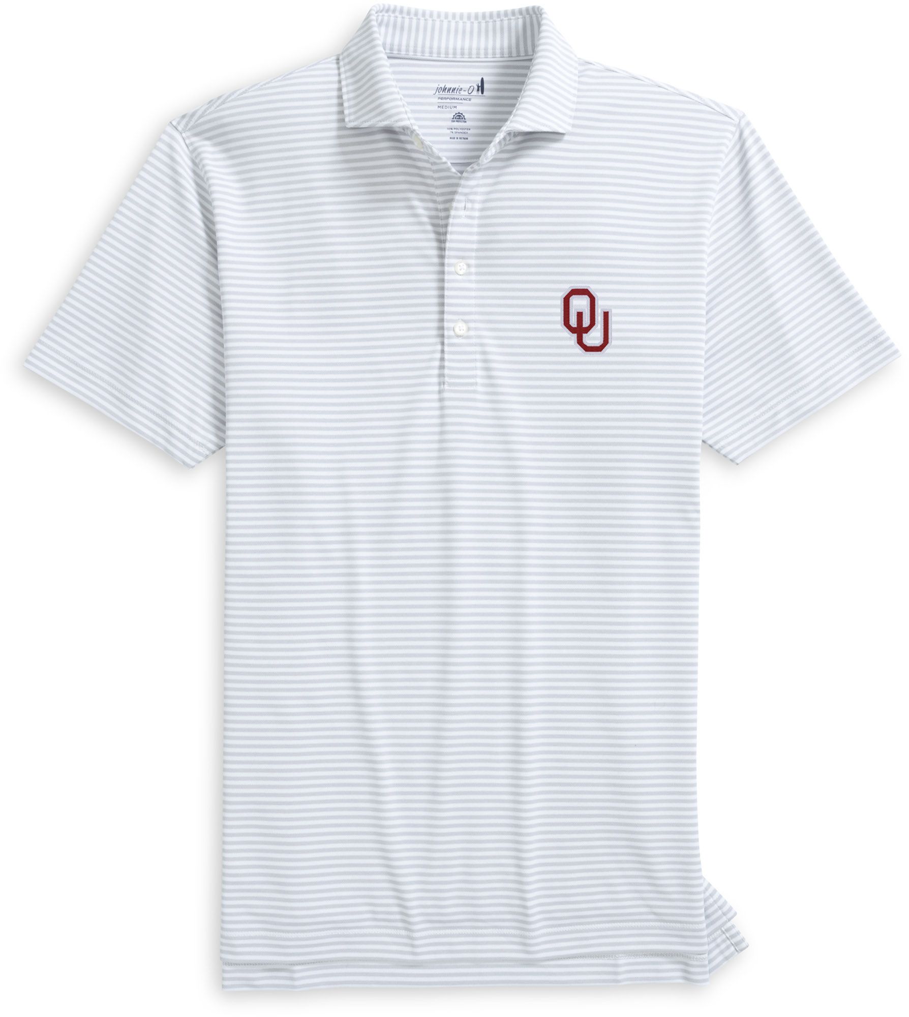 Johnnie-O Men's Oklahoma Sooners Seal Stetson Performance Polo
