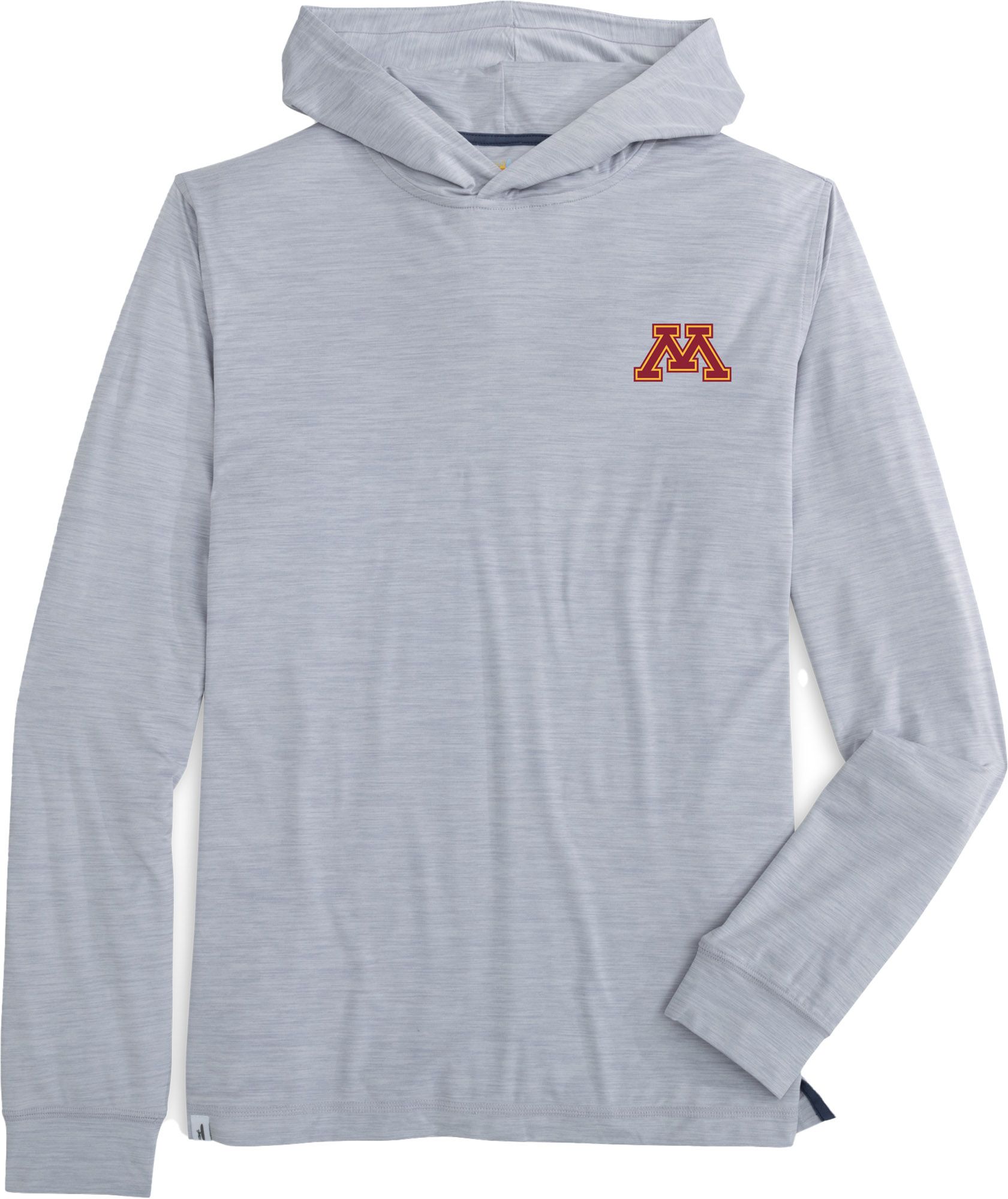 Johnnie-O Men's Minnesota Golden Gophers Light Gray Talon Performance Hoodie