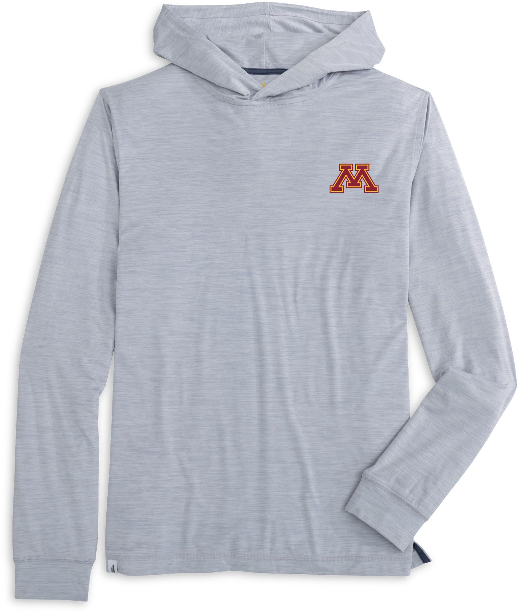 Johnnie-O Men's Minnesota Golden Gophers White Talon Performance Hoodie