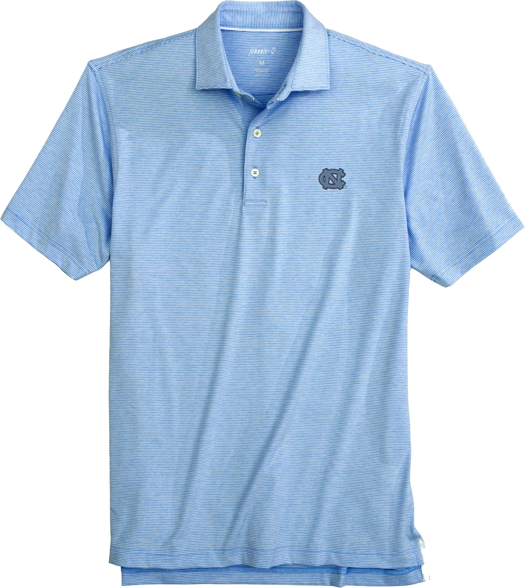 Johnnie-O Men's North Carolina Tar Heels Blue Lyndonn Performance Polo