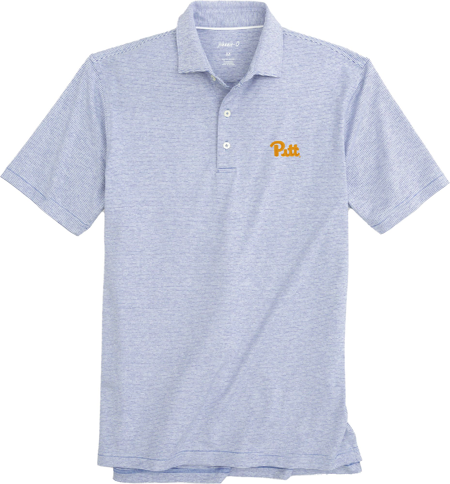 Johnnie-O Men's Pitt Panthers Royal Lyndonn Performance Polo